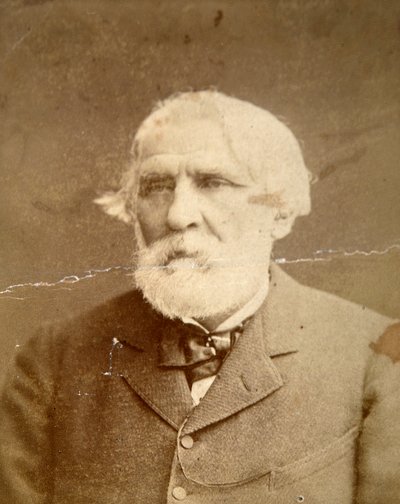 Ivan Turgenev, autor russo, 1870 de Konstantin Schapiro