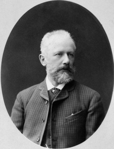 Peter Tchaikovsky, compositor russo, década de 1880 de Konstantin Schapiro