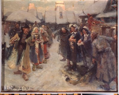 Os Estrangeiros em Moscovy de Konstantin Veshchilov