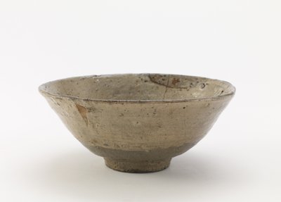 Tigela de chá (hakeme chawan) de Korean School