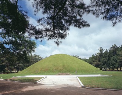Tumulus do rei Muryong de Korean School