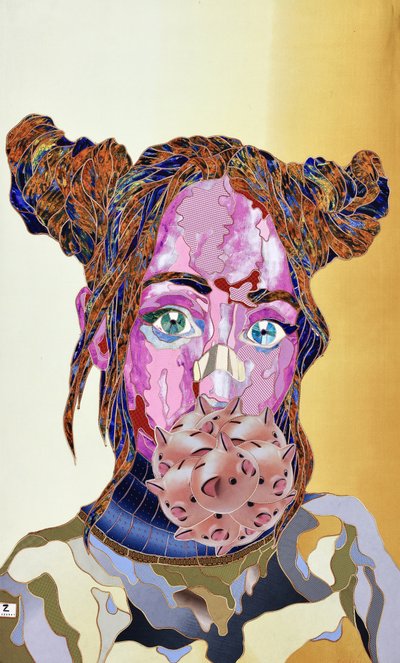 A menina com boca de porco de Kostyantin Malginov