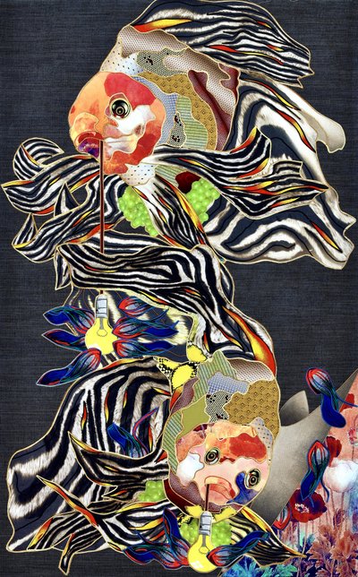 Fantasia do Peixe com Listras de Zebra de Kostyantin Malginov