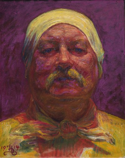Autorretrato, 1914. de Kristian Zahrtmann