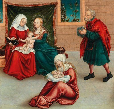 O Santo Parentesco, 1528. de Krodel
