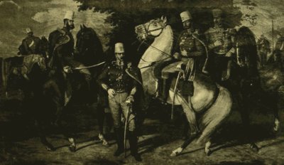 Oficiais do Regimento de Hussardos Károlyi de 1849 de Károly Lotz