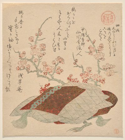 Capítulo IV: Um Conto de Solidão Romântica, da série Contos de Ise do Grupo de Poesia Asakusa e Shunman de Kubo Shunman