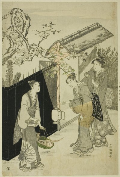 Voltando de um Encontro de Poesia de Kubo Shunman