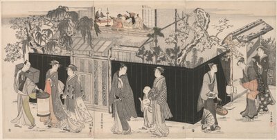 Voltando de um Encontro de Poesia de Kubo Shunman
