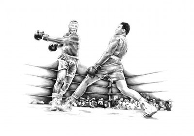 Soco dinâmico de boxe de Kulik