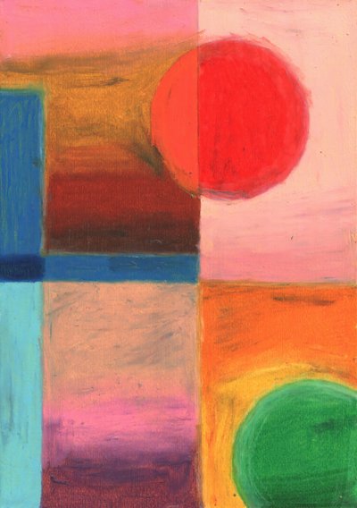 Blocos de cores geométricos de Kulik
