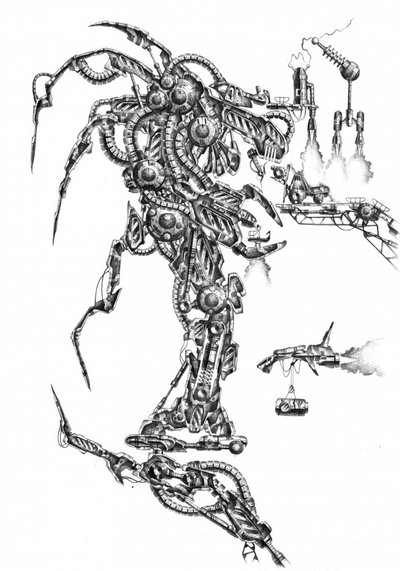 Golem Mecânico Industrial de Kulik