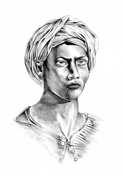 Retrato de Turban Intense de Kulik