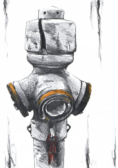 Esboço de desenho de natureza morta 26 de Kulik