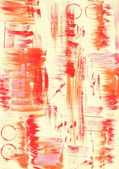 Pinceladas abstratas vibrantes de Kulik