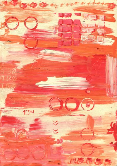 Composição abstrata vibrante de Kulik