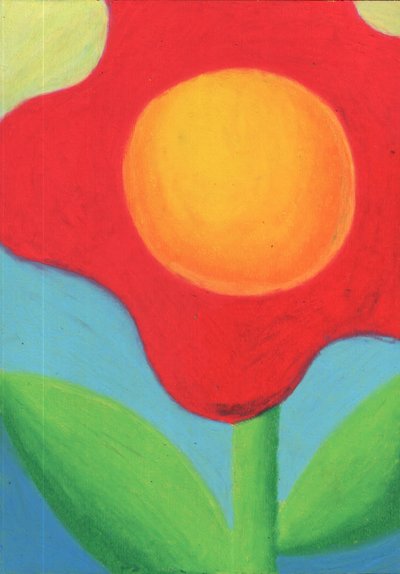 Flor vermelha vibrante de Kulik