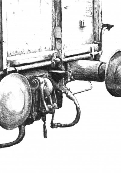 Mecanismo de comboio vintage de Kulik