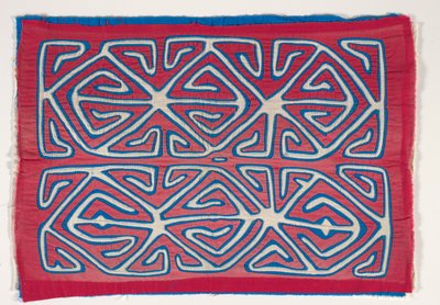 Painel de Camisa (mola), c.1950 (algodão aplicado) de Kuna Indian Culture