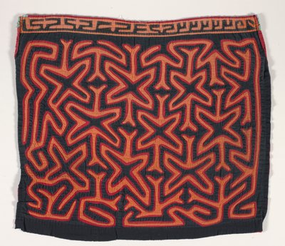 Painel de Camisa (mola), c.1950 (algodão aplicado) de Kuna Indian Culture