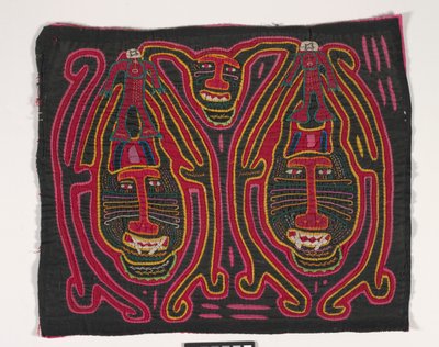 Painel da camisa (mola) (algodão aplicado) de Kuna Indian Culture