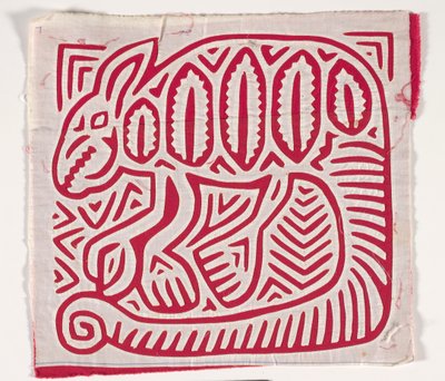 Painel da camisa (mola) (algodão aplicado) de Kuna Indian Culture