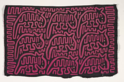 Painel da camisa (mola) (algodão aplicado) de Kuna Indian Culture