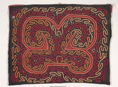 Painel da camisa (mola) (algodão aplicado) de Kuna Indian Culture