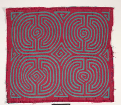 Painel da camisa (mola) (algodão aplicado) de Kuna Indian Culture
