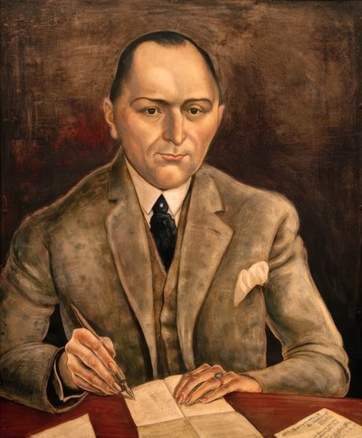 Retrato do presidente da Câmara Municipal, Dr. Herrfurth de Kurt Günther