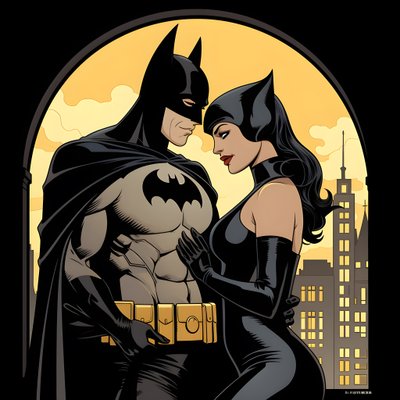 Batman e Catwoman 3 de Kurt Heppke