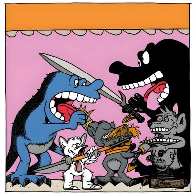 Banda desenhada 1 de Kurt Heppke