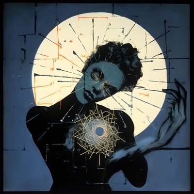 A centésima sexagésima terceira imagem desde a segunda vez que as cores se misturam em harmonia 3 de Kurt Heppke