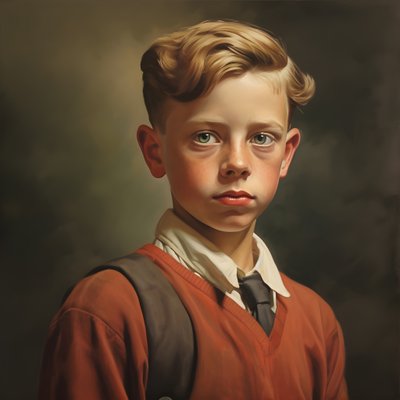 Rapaz alemão 1 de Kurt Heppke