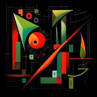 Uma tendência de escritório ao estilo de Picasso 3 de Kurt Heppke