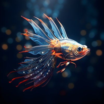 Um peixe voador 2 de Kurt Heppke