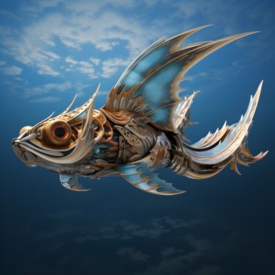 Um peixe voador 4 de Kurt Heppke