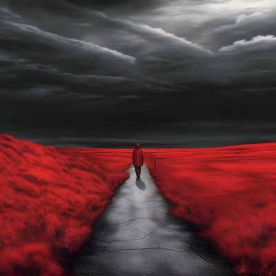 Uma longa estrada vermelha. A andar. Como o herói que nunca andou. 3 de Kurt Heppke