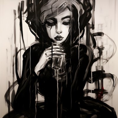 Esboço expressionista 3 de Kurt Heppke