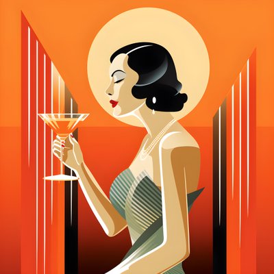Mulher 30s Style 1 de Kurt Heppke
