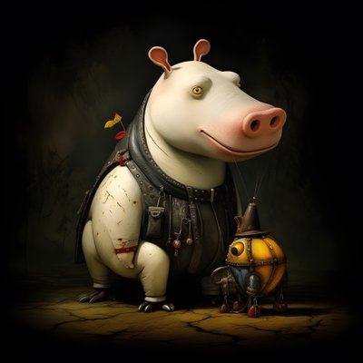 O meu animal de estimação é um hipopótamo 1 de Kurt Heppke