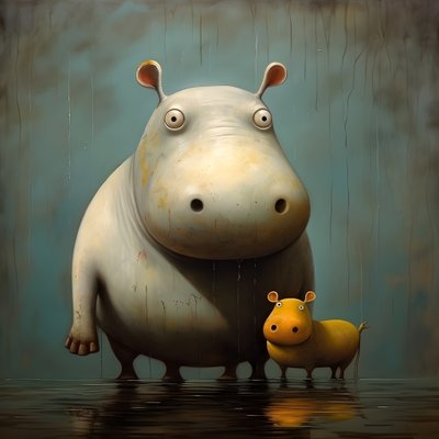 O meu animal de estimação é um hipopótamo 3 de Kurt Heppke