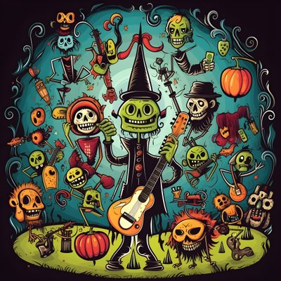  Os monstros tocam instrumentos. 3 de Kurt Heppke