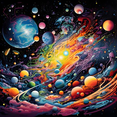 Planetário no espaço 4 de Kurt Heppke