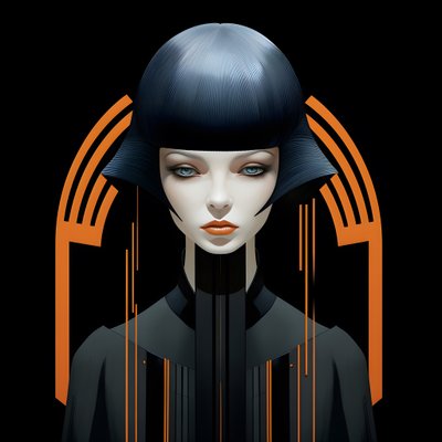 Desenho de carácter surrealista 1 de Kurt Heppke