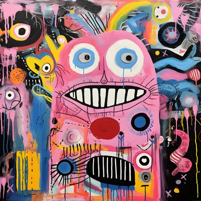 uma pintura acrílica de grande impacto 2 de Kurt Heppke