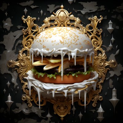 um hambúrguer de marmorão branco 4 de Kurt Heppke