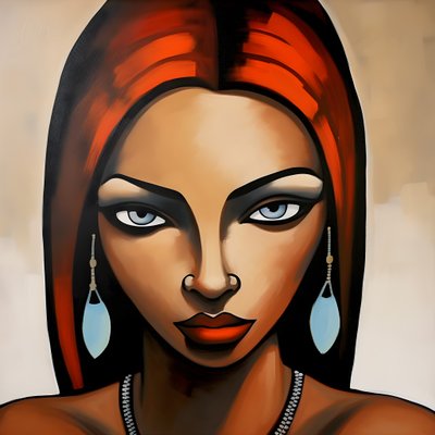 mulher africana 1 de Kurt Heppke