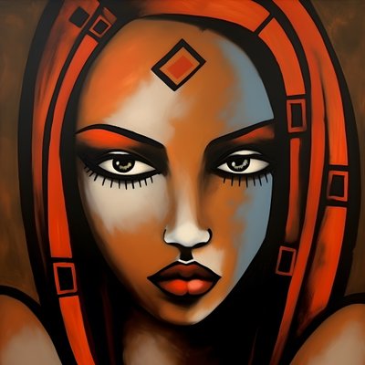 mulher africana 3 de Kurt Heppke