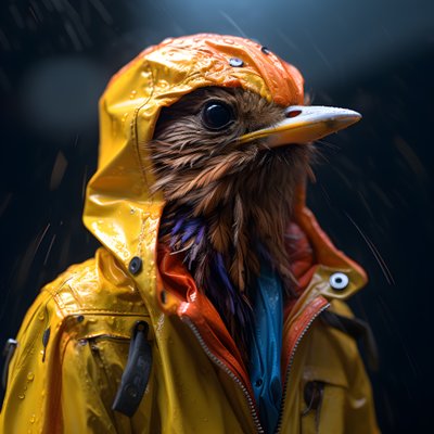 um animal numa gabardina 3 de Kurt Heppke